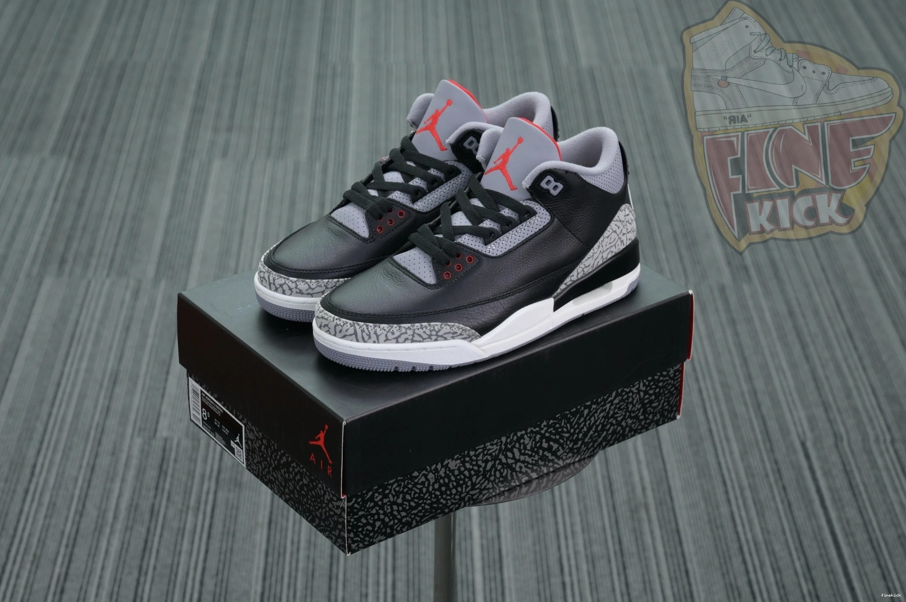 Reimagined” Cement Jordan 3“Black Air 1106